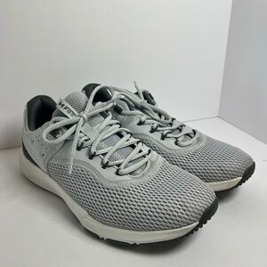 Under Armour Womens Size 11 Light Grey Charged Running Shoes Athletic